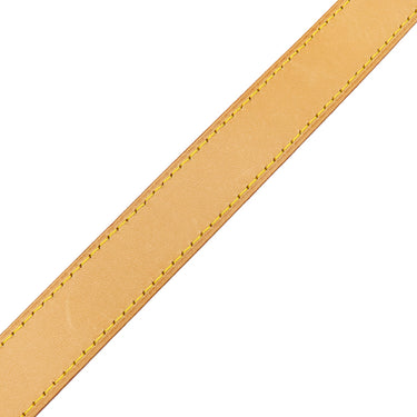 ルイヴィトン LOUIS VUITTON ヌメ革 ストラップ 120cm ベージュ ヌメ革 ショルダーストラップ ゴールド金具 バッグ用ストラップ 替えショルダー