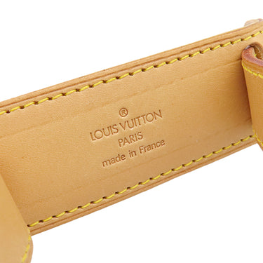 ルイヴィトン LOUIS VUITTON ヌメ革 ストラップ 120cm ベージュ ヌメ革 ショルダーストラップ ゴールド金具 バッグ用ストラップ 替えショルダー