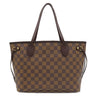 ルイヴィトン LOUIS VUITTON ネヴァーフル PM N51109 ダミエエベヌ ダミエキャンバス トートバッグ ゴールド金具 茶 ハンドバッグ