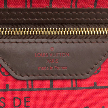 ルイヴィトン LOUIS VUITTON ネヴァーフル PM N51109 ダミエエベヌ ダミエキャンバス トートバッグ ゴールド金具 茶 ハンドバッグ