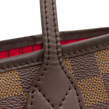 ルイヴィトン LOUIS VUITTON ネヴァーフル PM N51109 ダミエエベヌ ダミエキャンバス トートバッグ ゴールド金具 茶 ハンドバッグ