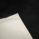 バレンシアガ BALENCIAGA ネイビーカバス S 339933 ナチュラル×ブラック キャンバス レザー トートバッグ シルバー金具 黒 白 ロゴ トート Navy カバ
