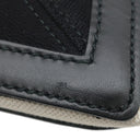 バレンシアガ BALENCIAGA ネイビーカバス S 339933 ナチュラル×ブラック キャンバス レザー トートバッグ シルバー金具 黒 白 ロゴ トート Navy カバ