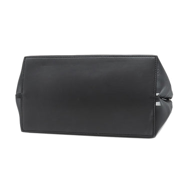 バレンシアガ BALENCIAGA ネイビーカバス S 339933 ブラック ポリエステル ラムスキン ポリエチレンテレフタレート トートバッグ シルバー金具 黒 ロゴ メッシュ トート Navy カバ