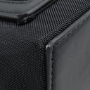 バレンシアガ BALENCIAGA ネイビーカバス S 339933 ブラック ポリエステル ラムスキン ポリエチレンテレフタレート トートバッグ シルバー金具 黒 ロゴ メッシュ トート Navy カバ