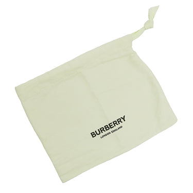 バーバリー BURBERRY スモール ロゴプリント キャノン バムバッグ ブラック ナイロン ボディバッグ シルバー金具 黒 ウエストバッグ ウエストポーチ