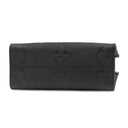 ルイヴィトン LOUIS VUITTON オンザゴー PM M45653 ノワール モノグラムアンプラント 2WAYバッグ ゴールド金具 ハンドバッグ