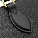 ルイヴィトン LOUIS VUITTON オンザゴー PM M45653 ノワール モノグラムアンプラント 2WAYバッグ ゴールド金具 ハンドバッグ