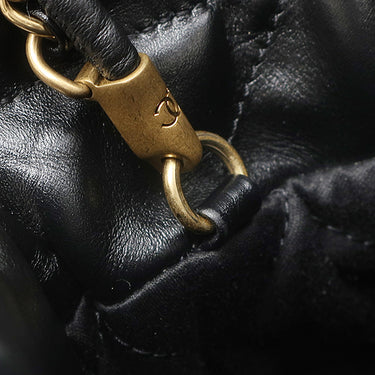 シャネル CHANEL CHANEL 22 ミニ ハンドバッグ AS3980 ブラック レザー 2WAYバッグ ゴールド金具