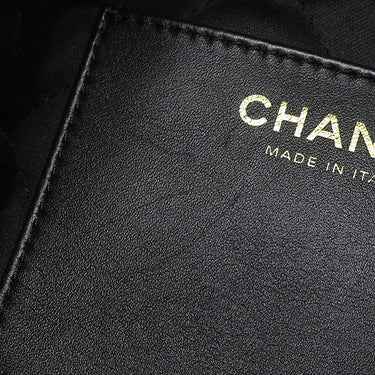 シャネル CHANEL CHANEL 22 ミニ ハンドバッグ AS3980 ブラック レザー 2WAYバッグ ゴールド金具