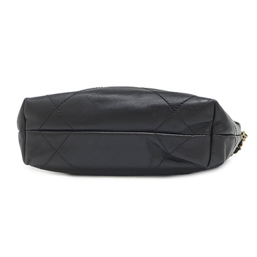 シャネル CHANEL CHANEL 22 ミニ ハンドバッグ AS3980 ブラック レザー 2WAYバッグ ゴールド金具