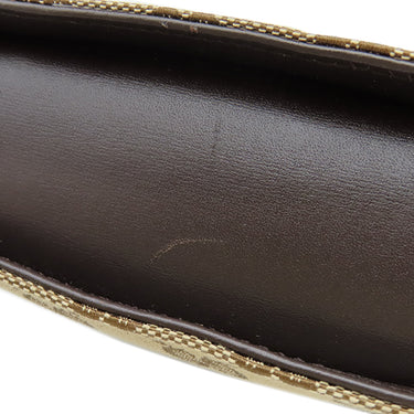 グッチ GUCCI ミニ バケット ショルダー 782919 ベージュ×エボニー GGキャンバス レザー ショルダーバッグ ゴールド金具 ブラウン ウェブストライプ