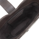 グッチ GUCCI ミニ バケット ショルダー 782919 ベージュ×エボニー GGキャンバス レザー ショルダーバッグ ゴールド金具 ブラウン ウェブストライプ
