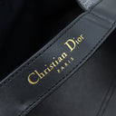 クリスチャン・ディオール Christian Dior トゥジュール ラージ トート M28200DGD ブルー コットンデニム レザー トートバッグ シャンパンゴールド金具 ロゴ