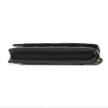 シャネル CHANEL マトラッセ チェーンウォレット AP0250 ブラック キャビアスキン チェーンウォレット ゴールド金具 黒 ココマーク