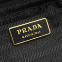 プラダ PRADA リボン ナイロン トート 1BG052 NERO ナイロン トートバッグ ゴールド金具 黒 ロゴ JACQUARD FIOCCO