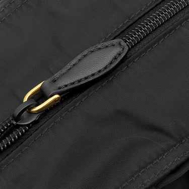 プラダ PRADA リボン ナイロン トート 1BG052 NERO ナイロン トートバッグ ゴールド金具 黒 ロゴ JACQUARD FIOCCO