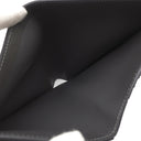 エルメス HERMES ベアンコンパクト タッチ ヴェールドー×グラファイト ヴォーエプソン アリゲーターマット 二つ折り財布 シルバー金具 黒 クロコ