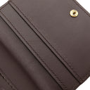 ルイヴィトン LOUIS VUITTON ラドロー M93519 アマラント モノグラムヴェルニ コインケース ゴールド金具 カードケース 名刺入れ 2つ折り