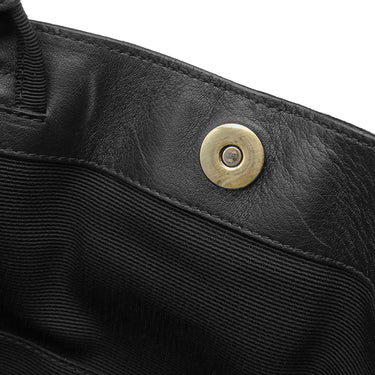 サルヴァトーレ・フェラガモ Salvatore Ferragamo ヴァラリボン AU-21 B665 ブラック レザー キャンバス トートバッグ ブロンズ金具 黒 トート