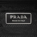 プラダ PRADA 三角ロゴ ショルダー BT0421 ブラック ナイロン ショルダーバッグ シルバー金具 黒 斜め掛け ナイロンバッグ