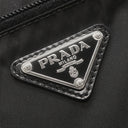 プラダ PRADA 三角ロゴ ショルダー BT0421 ブラック ナイロン ショルダーバッグ シルバー金具 黒 斜め掛け ナイロンバッグ