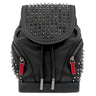 クリスチャンルブタン Christian Louboutin エクスプローラー ファンク 3215038 ブラック×レッド カーフ 2WAYバッグ シルバー金具 黒 赤 スタッズ スパイク