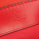 クリスチャンルブタン Christian Louboutin エクスプローラー ファンク 3215038 ブラック×レッド カーフ 2WAYバッグ シルバー金具 黒 赤 スタッズ スパイク