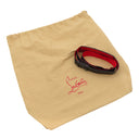 クリスチャンルブタン Christian Louboutin エクスプローラー ファンク 3215038 ブラック×レッド カーフ 2WAYバッグ シルバー金具 黒 赤 スタッズ スパイク