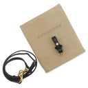 バーバリー BURBERRY ズタッズ ミディアム バナー トートバッグ ブラック レザー 2WAYバッグ ゴールド金具 黒