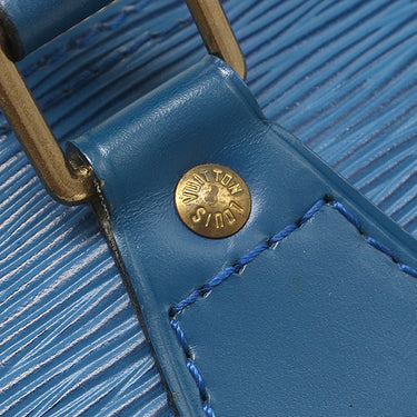 ルイヴィトン LOUIS VUITTON スピーディ25 M43015 トレドブルー エピレザー ハンドバッグ ゴールド金具 青 ボストンバッグ 鍵・パドロック欠品