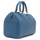 ルイヴィトン LOUIS VUITTON スピーディ25 M43015 トレドブルー エピレザー ハンドバッグ ゴールド金具 青 ボストンバッグ 鍵・パドロック欠品