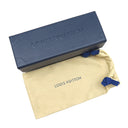 ルイヴィトン LOUIS VUITTON LVライズ ラウンド 53□22 Z1972E クリアピンク アセテート メタル サングラス シルバー金具 LVシグネチャー ブラックレンズ