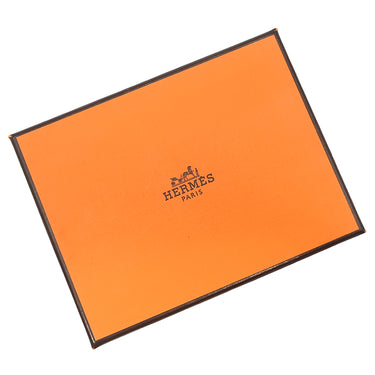 エルメス HERMES ルヴァンキャトル ブラック オーストリッチ コインケース 黒