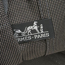 エルメス HERMES エールライントート MM グレー キャンバス トートバッグ シルバー金具 鍵欠品 カデナ取り外し不可
