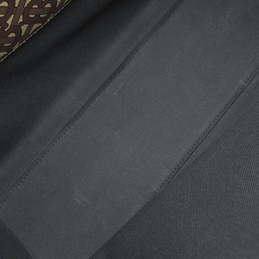 バーバリー BURBERRY TBモノグラム ストライプ Eキャンバス トート ブラウン×マルチカラー コーティングキャンバス レザー トートバッグ ゴールド金具 茶 白 黒 赤