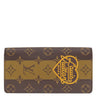 ルイヴィトン LOUIS VUITTON ポルトフォイユ ブラザ M81008 モノグラムストライプ モノグラムキャンバス 長財布 ゴールド金具 NIGO ヴァージルアブロー