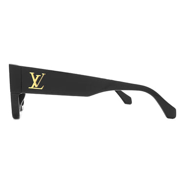 ルイヴィトン LOUIS VUITTON LV クラッシュ スクエア 54□19 Z2125E ブラック アセテート サングラス ゴールド金具