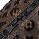 ルイヴィトン LOUIS VUITTON キーポル トリアングル 50 M45046 モノグラム×ブラック モノグラムキャンバス エンブロイダリー ボストンバッグ ブラック金具 ネームタグ欠品