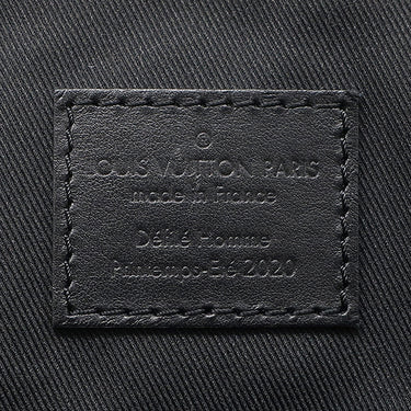 ルイヴィトン LOUIS VUITTON キーポル トリアングル 50 M45046 モノグラム×ブラック モノグラムキャンバス エンブロイダリー ボストンバッグ ブラック金具 ネームタグ欠品