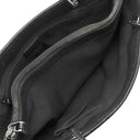 グッチ GUCCI GGキャンバス トート 120837 ブラック GGキャンバス トートバッグ シルバー金具 黒 ショルダー 肩掛け