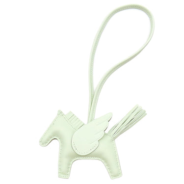 エルメス HERMES ロデオPM ペガサス ヴェールフィズ アニョーミロ バッグチャーム 薄緑 ソーヴェールフィズ 単色