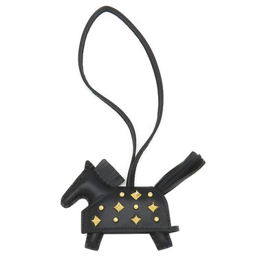 エルメス HERMES ロデオ ロベオロックPM ブラック アニョーミロ バッグチャーム ゴールド金具 黒 2025年製