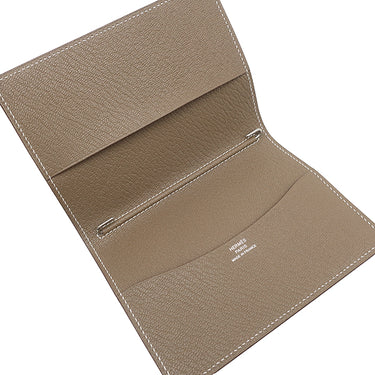 エルメス HERMES アジェンダ GM エトゥープ シェーブル シェブルミゾル 手帳カバー シルバー金具 新品 未使用 グレージュ 2026年製