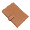 エルメス HERMES ベアン コンビネ ゴールド レザー ヴォーマダム 三つ折り財布 ゴールド金具 新品 未使用 茶 2025年製