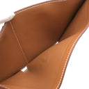 エルメス HERMES ベアン コンビネ ゴールド レザー ヴォーマダム 三つ折り財布 ゴールド金具 新品 未使用 茶 2025年製