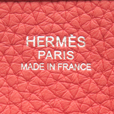 エルメス HERMES エヴリン3 PM 29 ルージュピヴォワンヌ トリヨンクレマンス ショルダーバッグ シルバー金具 エブリン