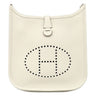 エルメス HERMES エヴリン3 23 クレ トリヨンクレマンス ショルダーバッグ シルバー金具 オフホワイト エブリン 2026年製