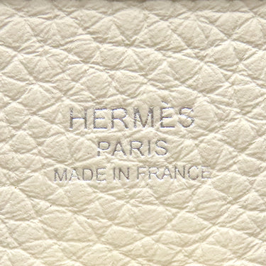 エルメス HERMES エヴリン3 23 クレ トリヨンクレマンス ショルダーバッグ シルバー金具 オフホワイト エブリン 2026年製
