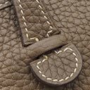 エルメス HERMES エヴリン TPM 16 アマゾーヌ エトゥープ×ブルーインディゴ トリヨンクレマンス ショルダーバッグ シルバー金具 エブリン グレージュ